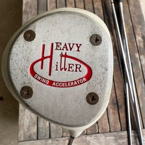 Gary Player Heavy Hitter Swing Accelerator Golf Club Head - White with Red Logo